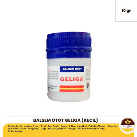 BALSEM GELIGA KECIL