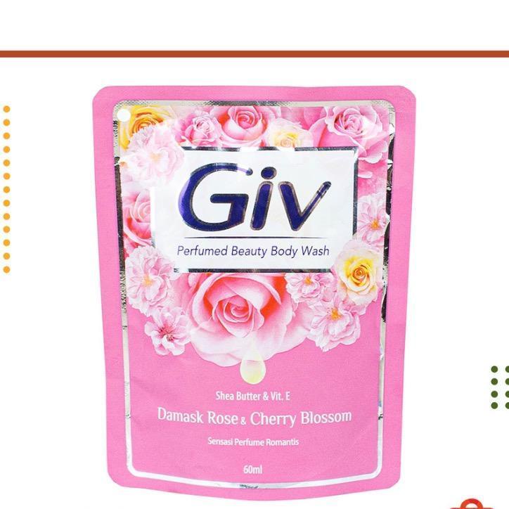 SABUN MANDI GIV CAIR PINK 60ML