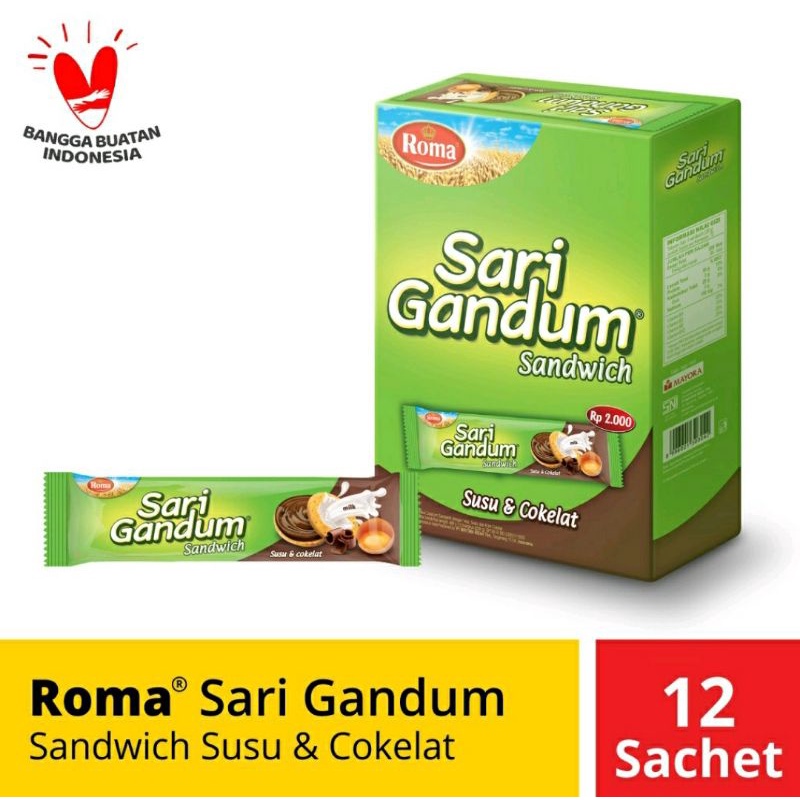 SARI GANDUM COKLAT 2000