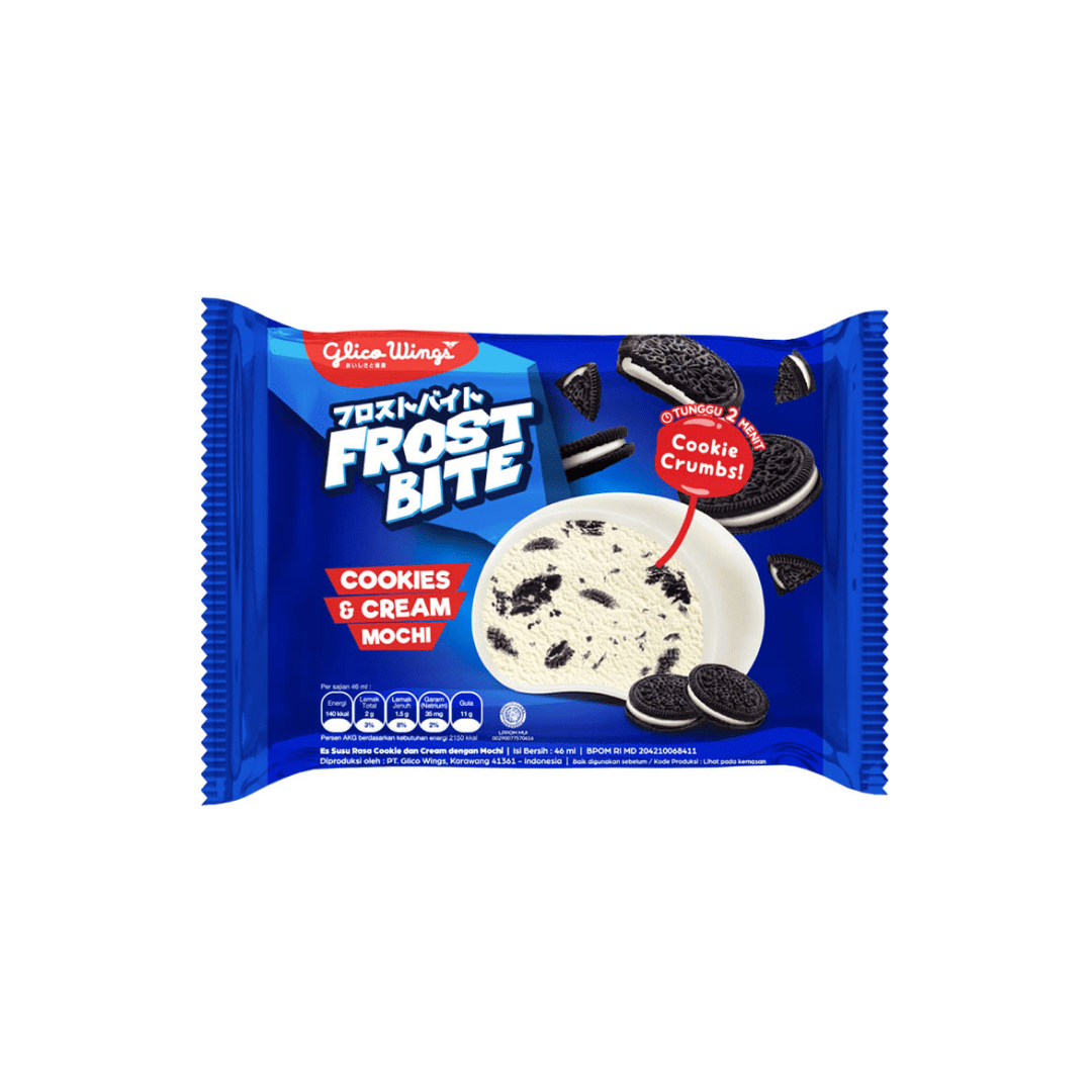 FROSTBITE MOCHI COOKIES AND CREAM