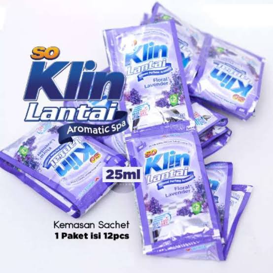 SOKLIN LANTAI UNGU