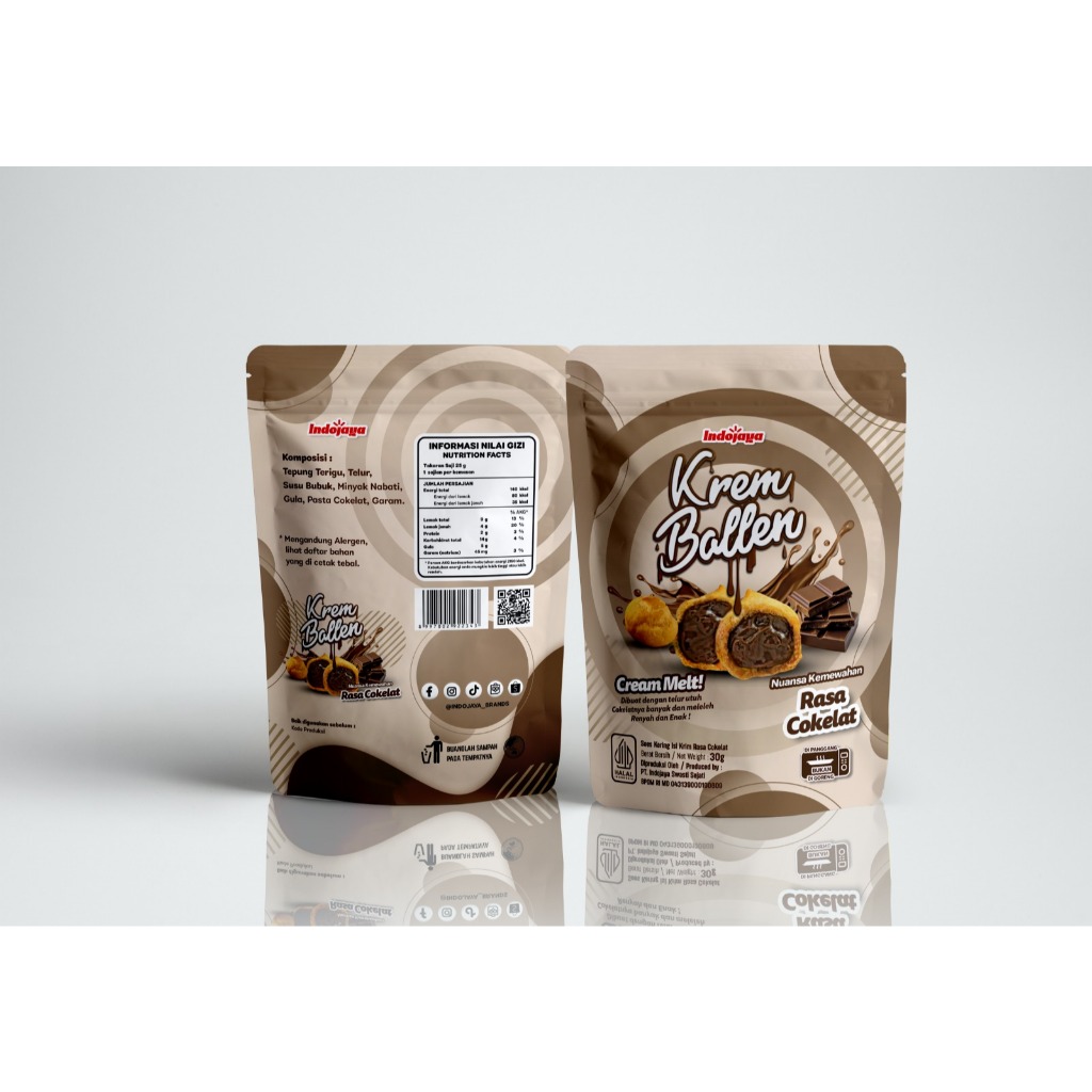 KRIM BALLEN COKELAT