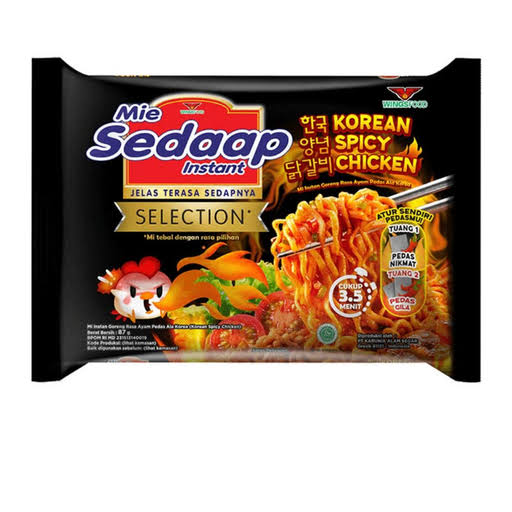 MIE SEDAP SELECTION KOREAN SPICY